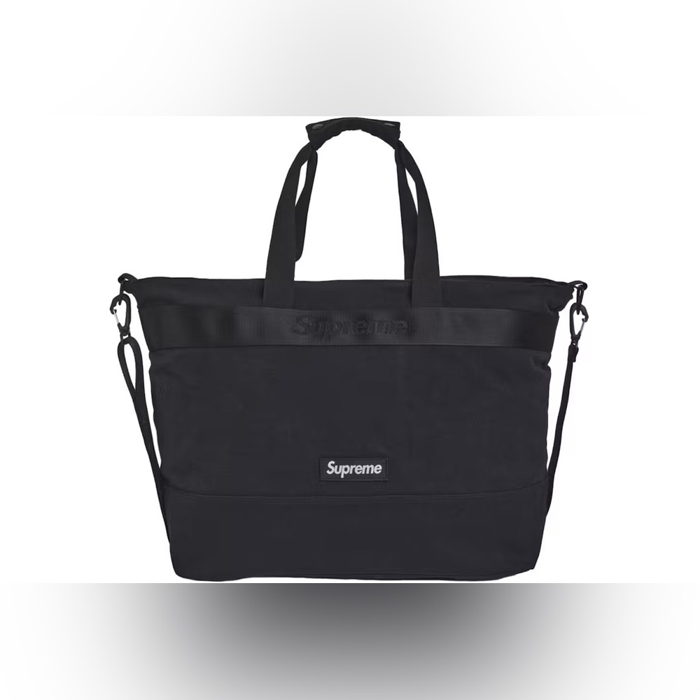 Brand NEW SUPREME CORDURA TOTE BAG BLACK (SS25)